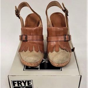 Frye Pepper Kilti Khaki Wedge